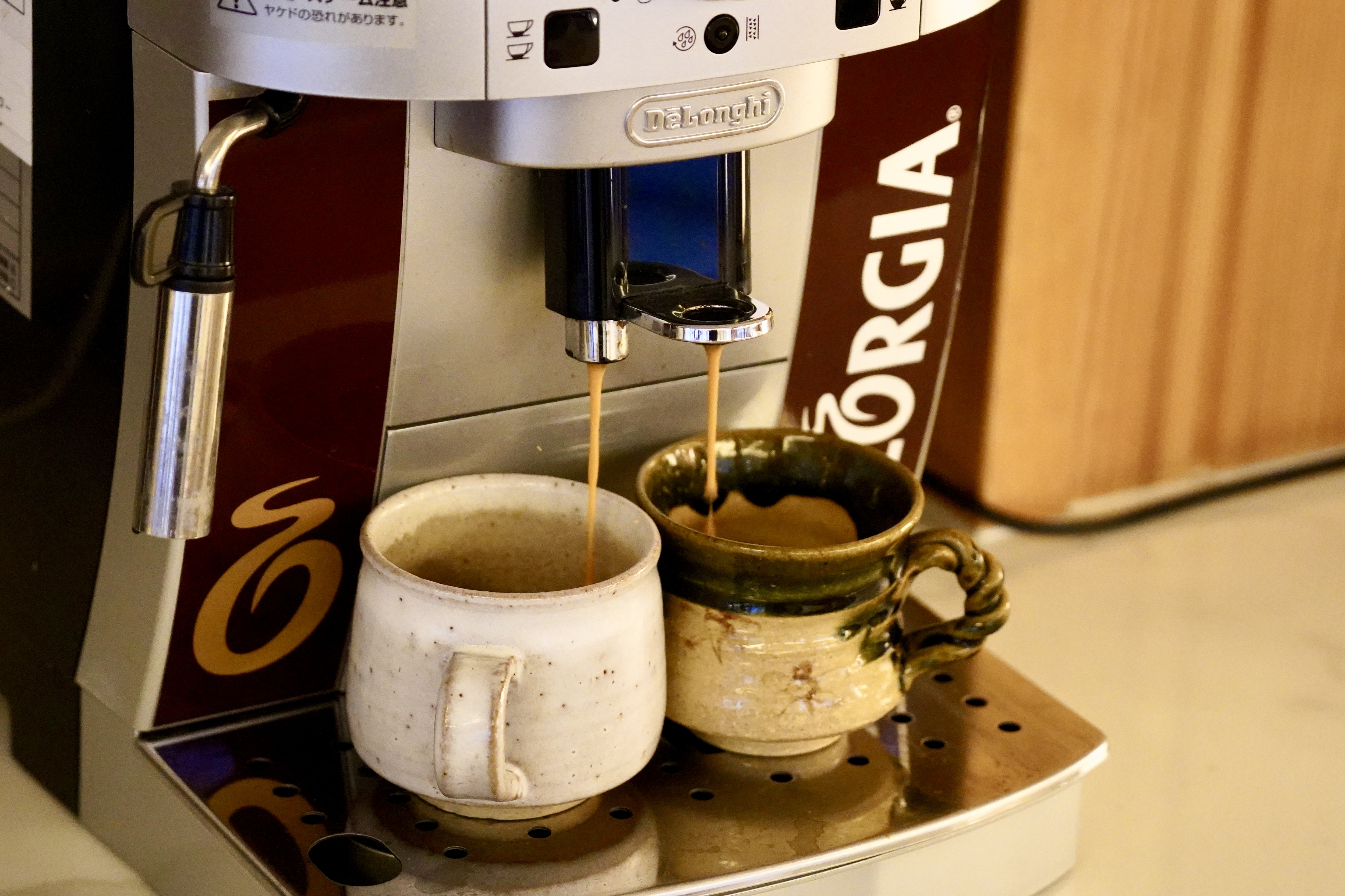 挽きたてコーヒー